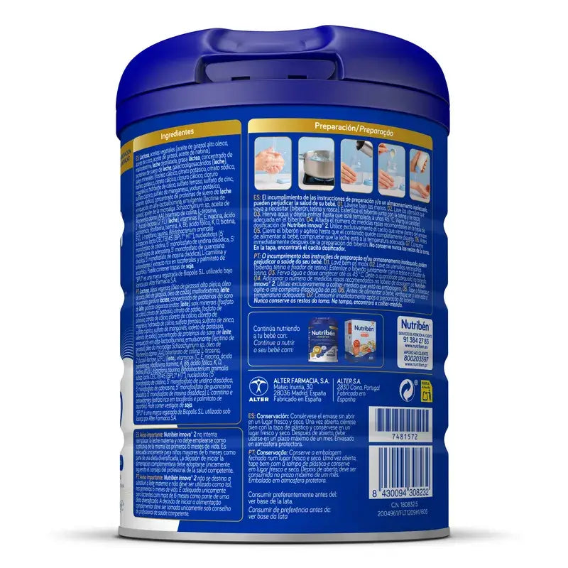 Nutribén Innova 2 Milk Continuation, 800 g