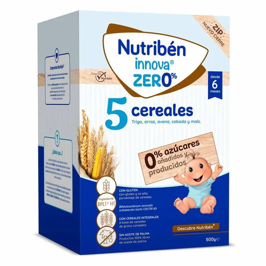 Nutriben Innova Zero% 5 Céréales, 500 g