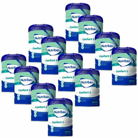 Nutribén Confort 1 Départ Lait, 12 x 800 grammes