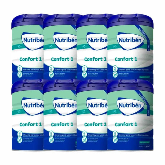 Nutribén Confort 1 Départ Lait, 8 x 800 grammes