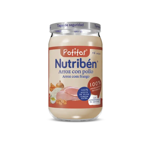 Nutriben Potito Poulet avec riz, 235g