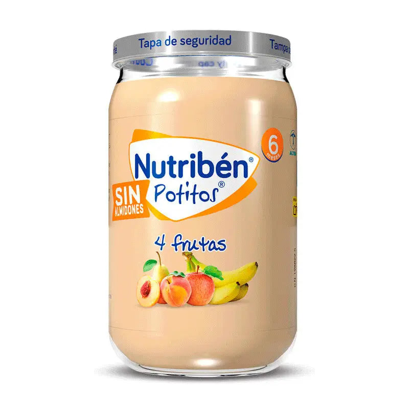 Nutribén Potito 4 Fruits, 235 g