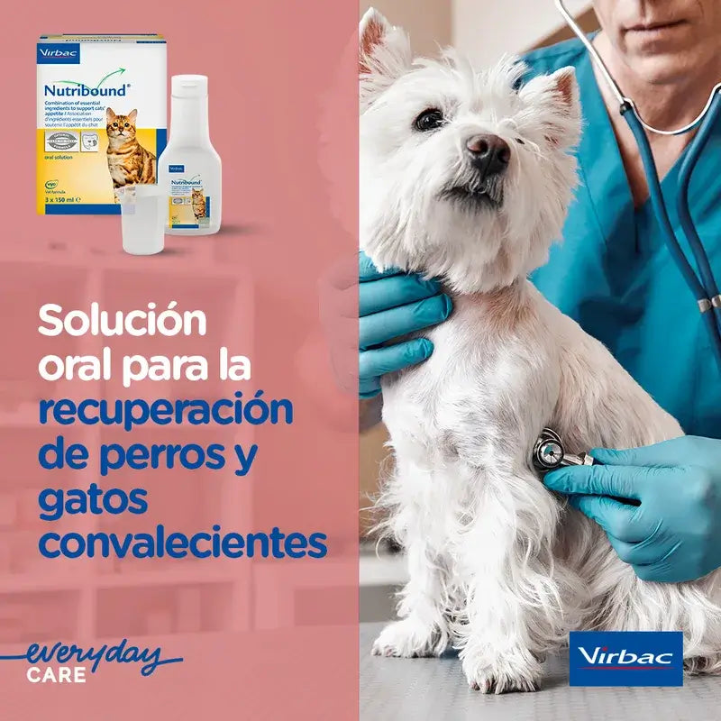 Virbac Nutribound Cats Boîte 3 x 150 ml