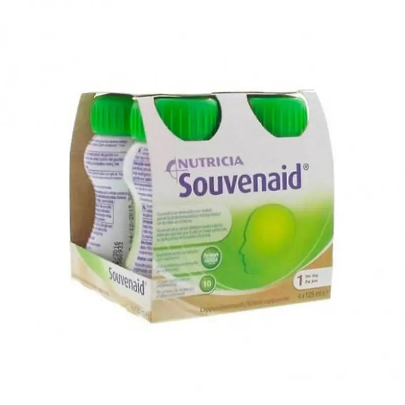 Nutricia Souvenaid Smoothies Cappuccino, 4 unités x 125 ml