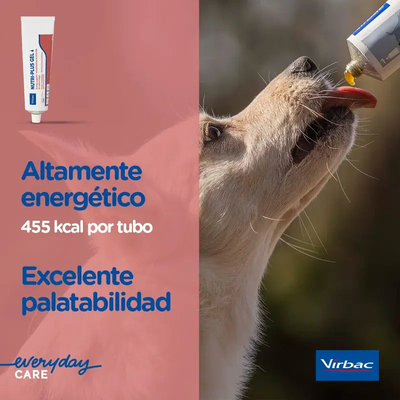 Virbac Nutriplus Gel 120 gr, supplément pour chiens et chats