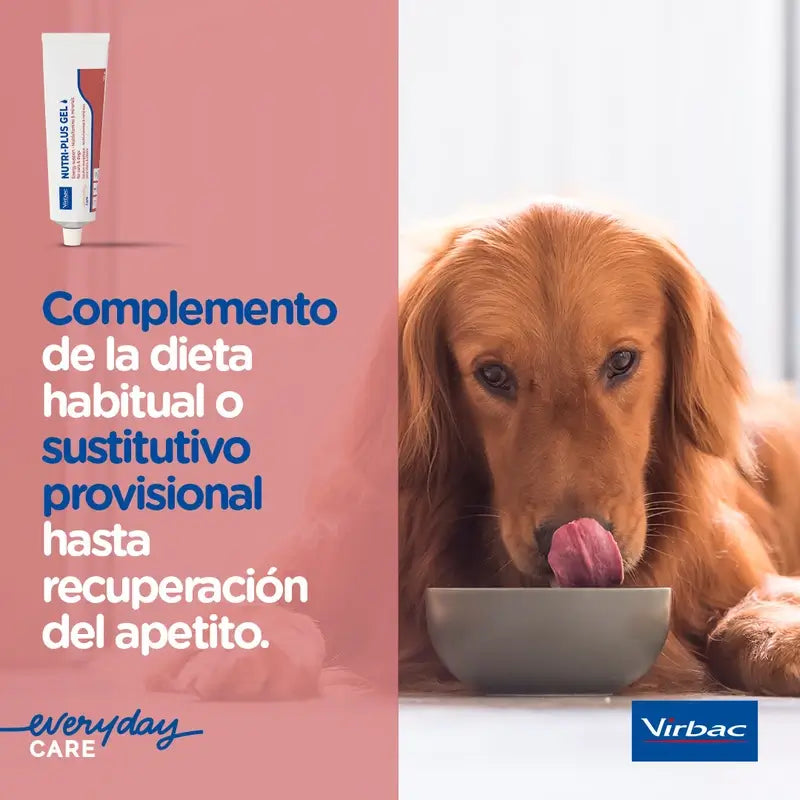 Virbac Nutriplus Gel 120 gr, supplément pour chiens et chats