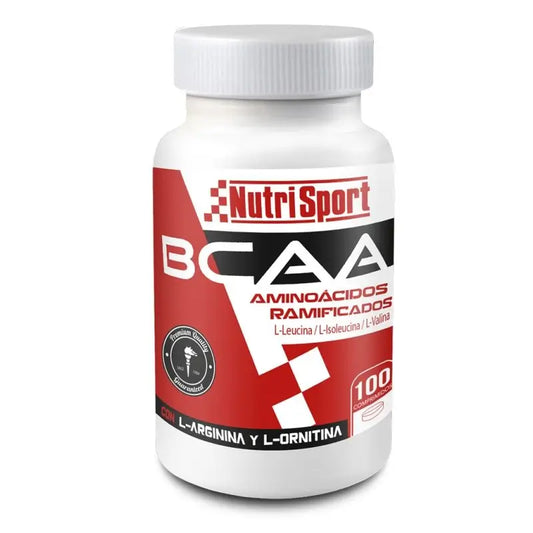 Nutrisport Amino Acids Ramifica 1/2 Gr, 100 Capsules Of 0,5 Gr