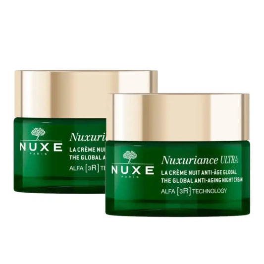 Nuxe Crème de nuit anti-âge Nuxuriance Ultra, lot de 2 x 50 ml