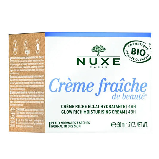 Nuxe Crème Fraîche De Beauté® - Crème riche hydratante éclaircissante 48H