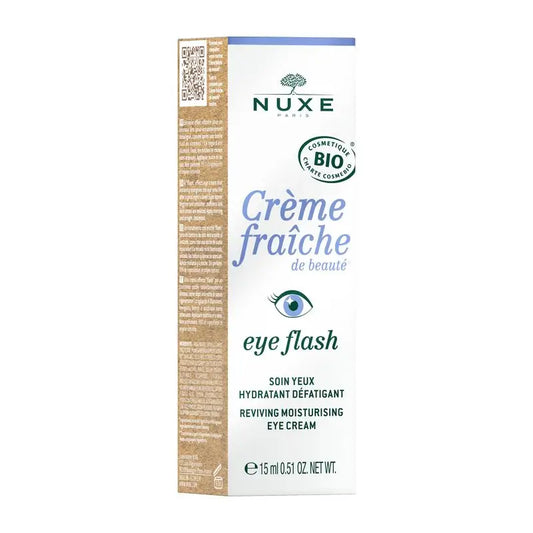 Nuxe Crème Fraîche De Beauté® - Eye Flash Soin Hydratant pour les Yeux Bio