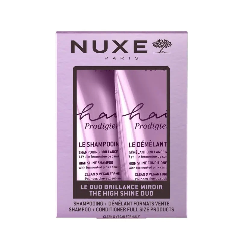 Nuxe Hair Prodigieux® Sublime Shine Duo Shampooing 200Ml & Conditioner 200Ml