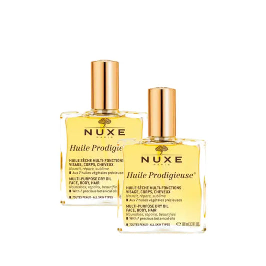 Nuxe Huile Prodigieuse Huile sèche, lot de 2 x 100 ml