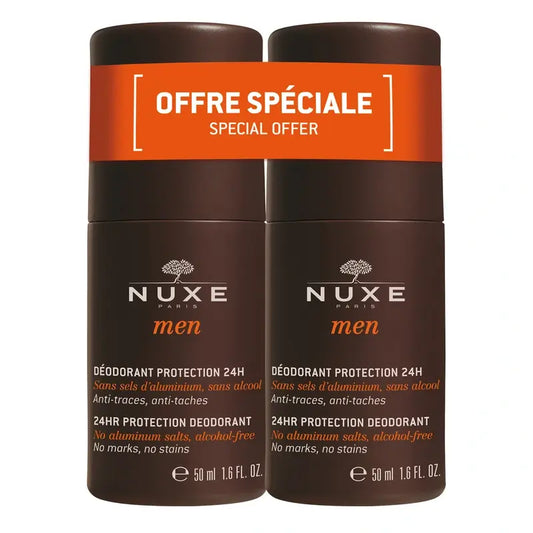Nuxe Men Déodorant Protection 24h DUPLO 2x50ml