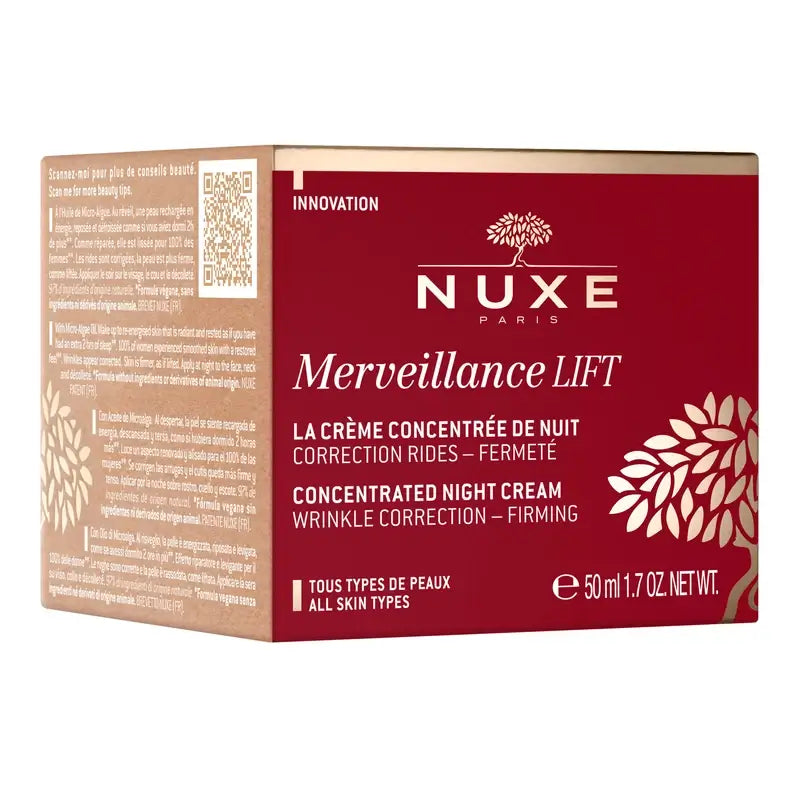 Nuxe Merveillance Lift Crème de nuit concentrée 50 ml