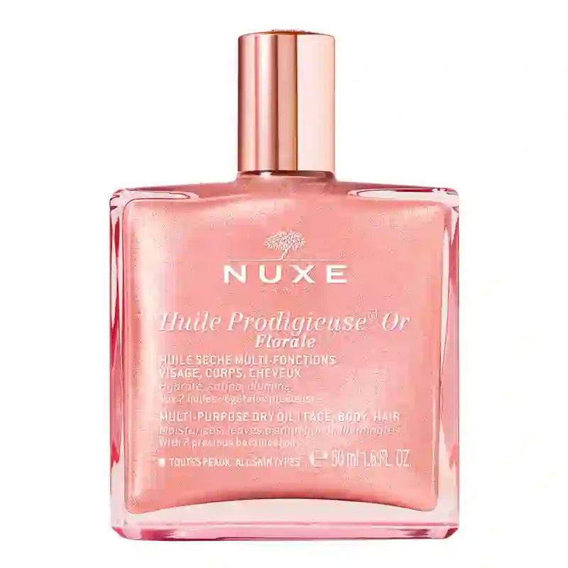 Nuxe Multi-Gammes Eclat Infini Rose Sérum Lèvres Very Rose + Huile Prod Floral Or + Coffret Huile Prod Floral