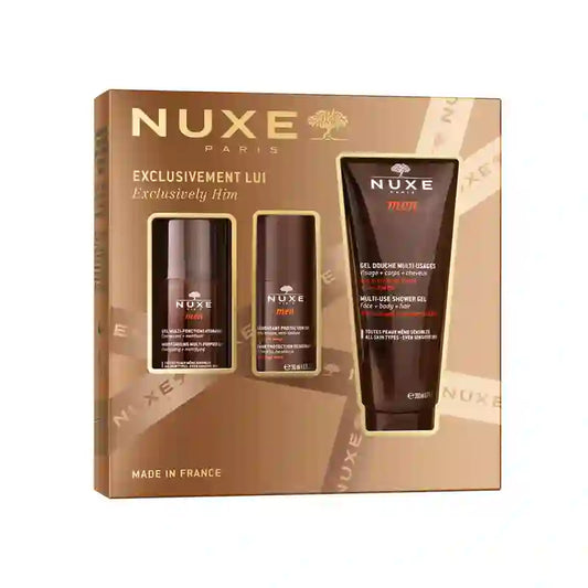 Nuxe Nuxe Men Exclusive Gift Box for Men Gel hydratant + Déodorant + Gel douche