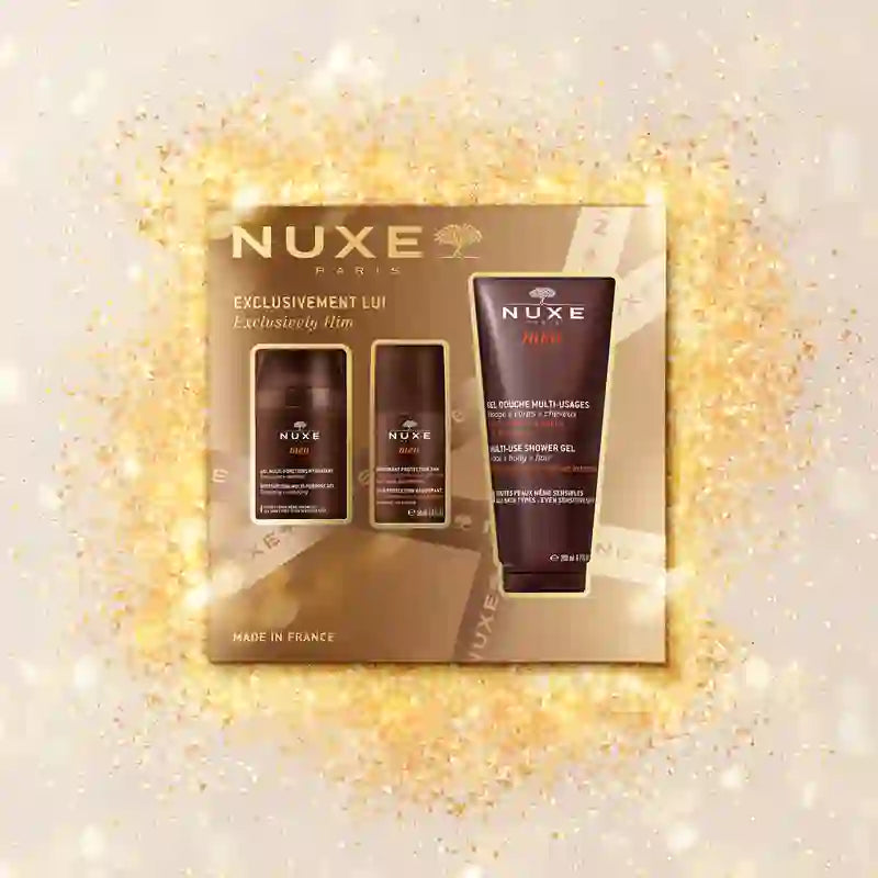 Nuxe Nuxe Men Exclusive Gift Box for Men Gel hydratant + Déodorant + Gel douche