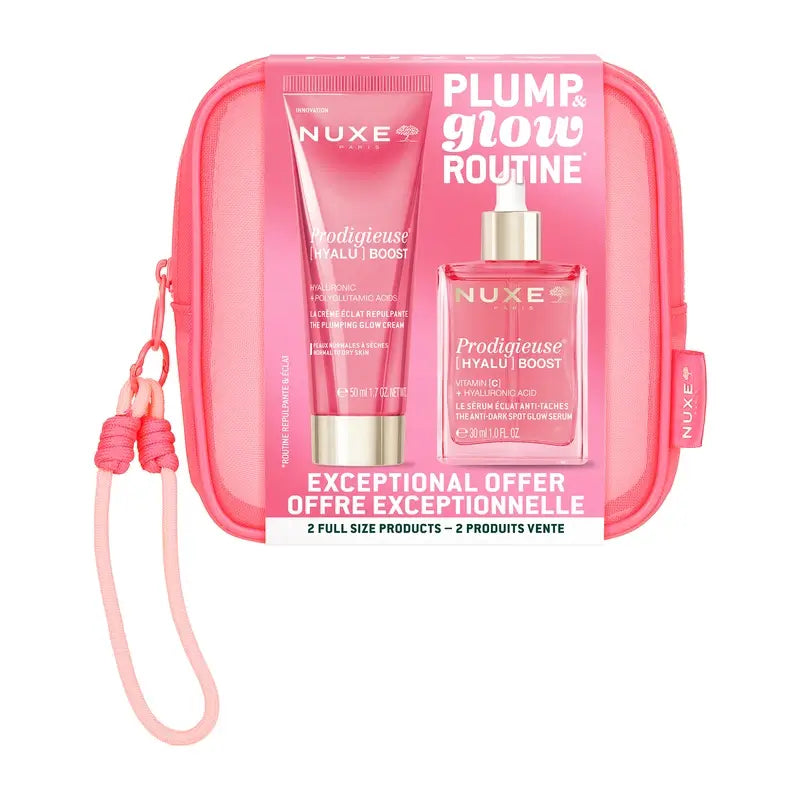 Nuxe Prodigieuse [Hyalu] Boost Routine Redensifiée et Eclaircissante , 70 ml