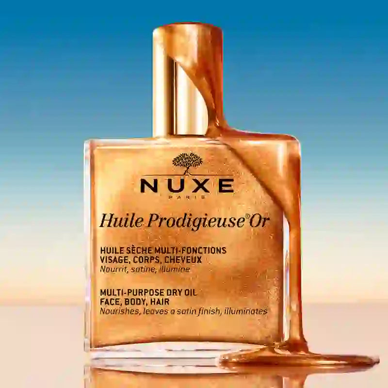 Nuxe Prodigieux Coffret Multi-Gammes Glow Infinite Huile Prod Or + Reve The Miel Labial + Huile Classic