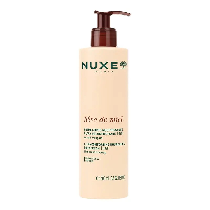 Nuxe Rêve de Miel Crème nourrissante pour le corps 48 h 400 ml