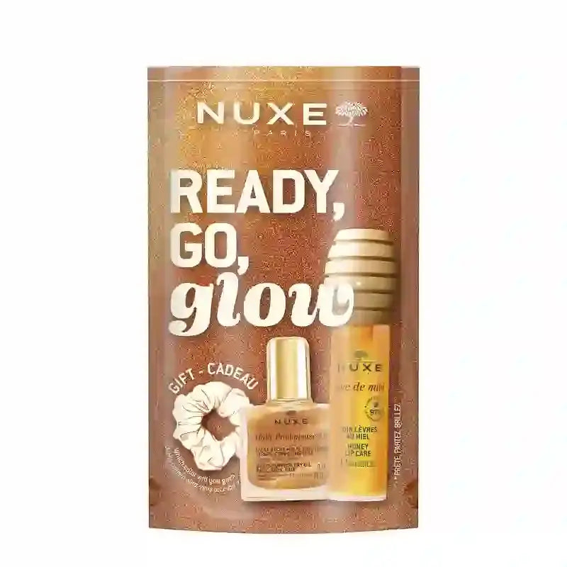 Nuxe Reve De Miel Glow On The Go Honey Set Rouge à lèvres + Huile Classic