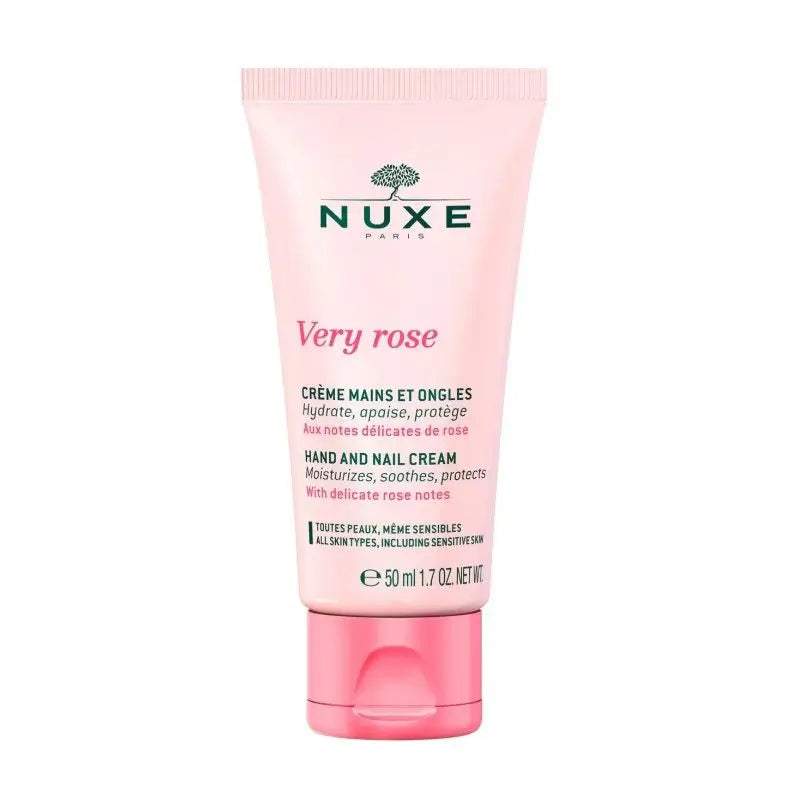 Nuxe Very Rose Crème pour les mains et les ongles 50ml