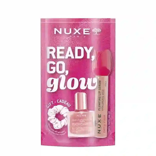 Nuxe Very Rose Glow On The Go Pink Set Rouge à lèvres + Huile Florale