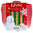 Nyx Lip Oil Shiny Slick Click Trio , 3x2 gr