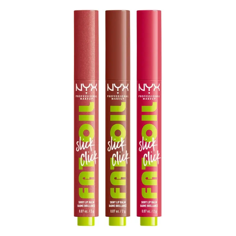 Nyx Lip Oil Shiny Slick Click Trio , 3x2 gr