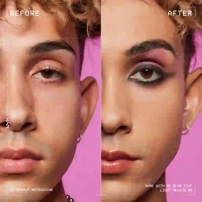 Nyx Bare With Me Blur Skin Tint, Fond de teint flou, fini mat, Teinte 09 , 30 ml