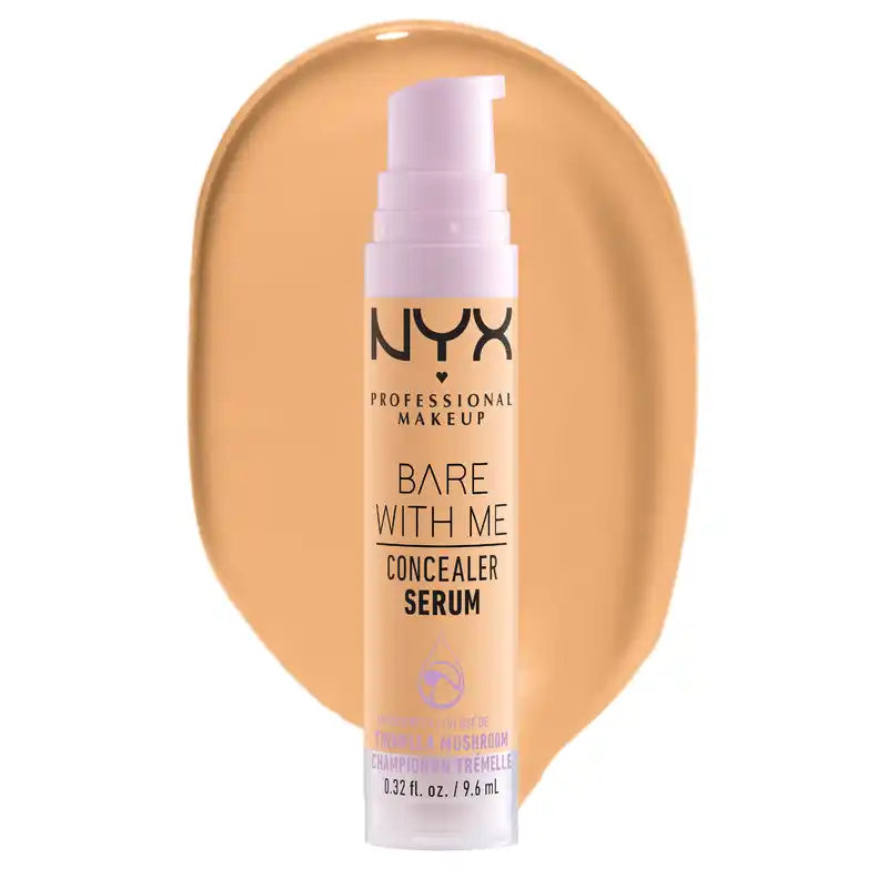 Nyx Bare With Me Sérum Correcteur, teinte dorée. Formule végétalienne, 9.6 ml