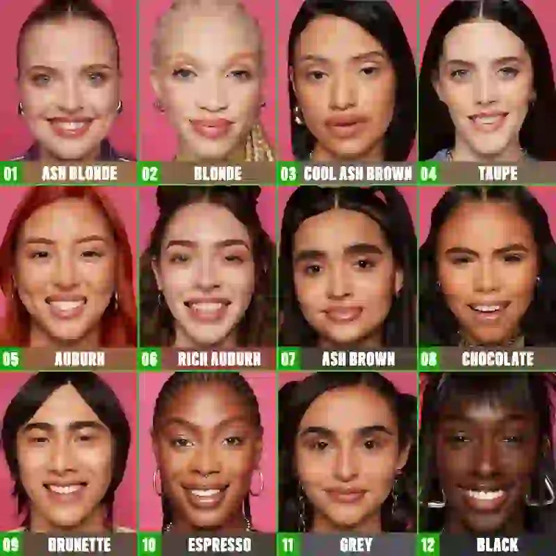 Nyx Blade & Shade Dual Pencil Crayon à sourcils, Espresso 10 , 0,06 gr