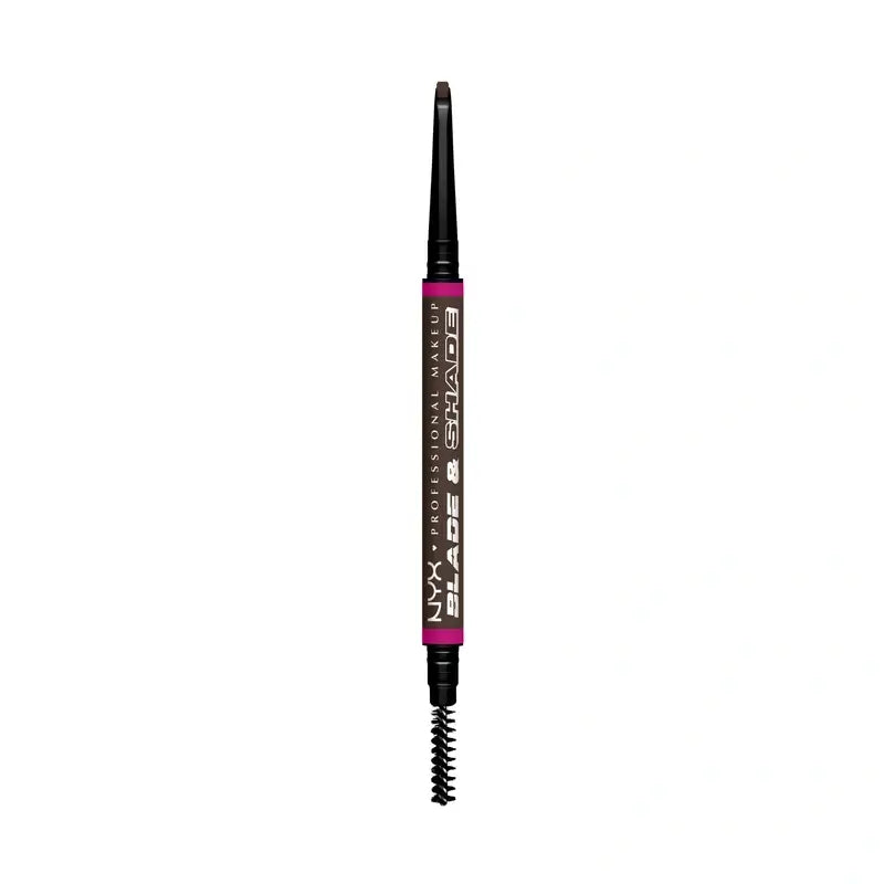 Nyx Blade & Shade Dual Pencil Crayon à sourcils, Ash Brown 07 , 0,06 gr