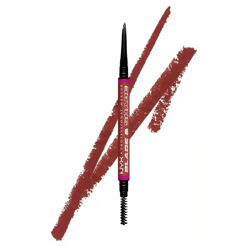 Nyx Blade & Shade Crayon à sourcils double, Rich Auburn 06 , 0,06 gr