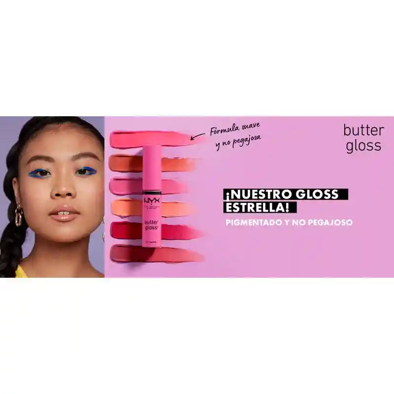 Nyx Lip Gloss Butter Gloss - Tiramisu 07 , 8 ml