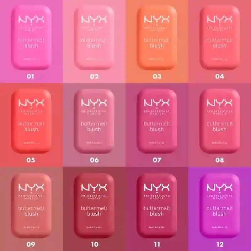 Nyx Buttermelt Blush Blush 09 Feeling Butta , 5 gr