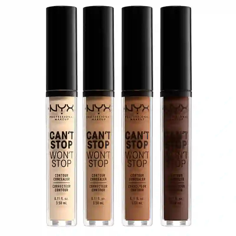 Nyx Noncomedogenic Long Lasting Concealer Can't Stop Won't Stop Shade 1.5 Fair For Fair Skin , 3,5 ml