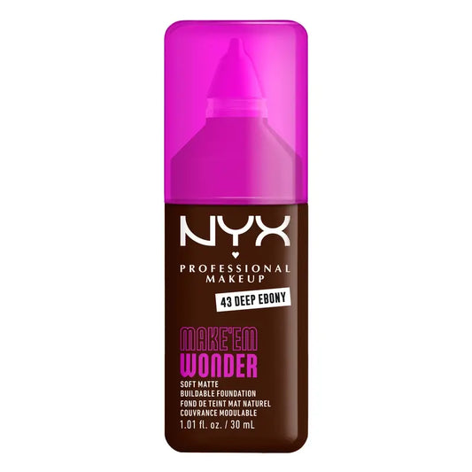 Nyx Cosmetics Make Em Wonder Fdt Deep Ebony, 30 ml