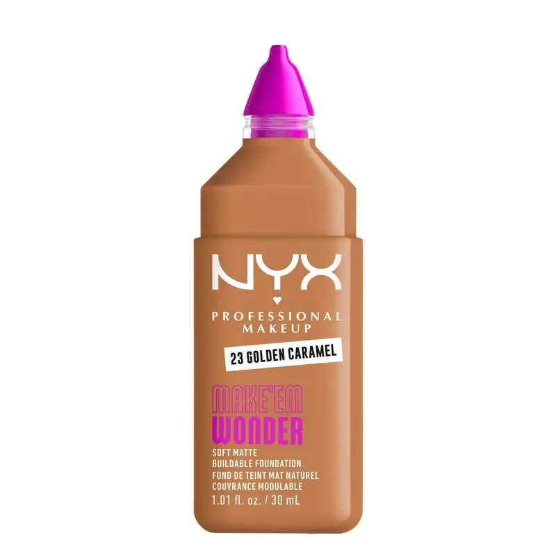 Nyx Cosmetics Make Em Wonder Fdt Gold Caramel, 30 ml
