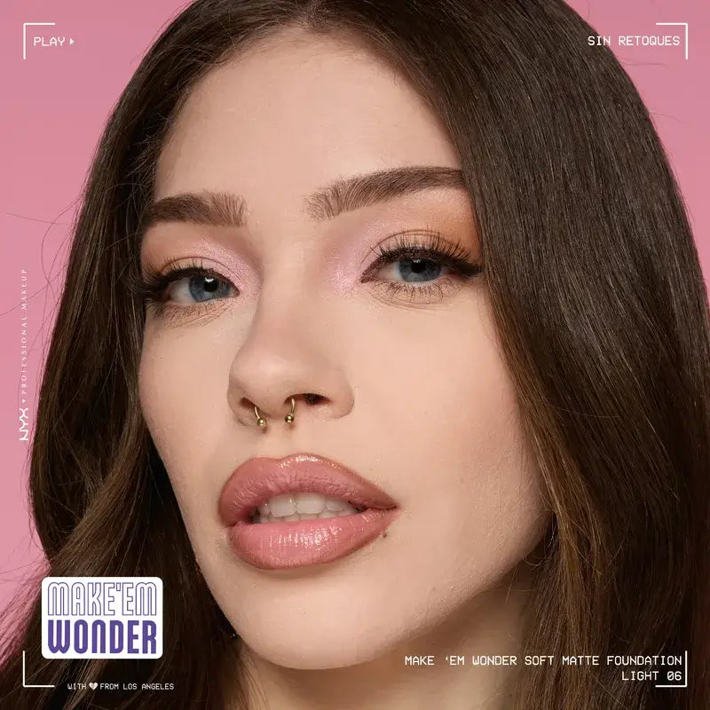 Nyx Cosmetics Make Em Wonder Fdt Light, 30 ml