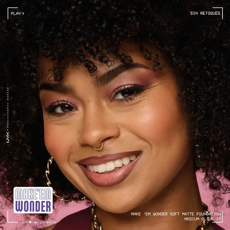 Nyx Cosmetics Make Em Wonder Fdt Medium Olive, 30 ml