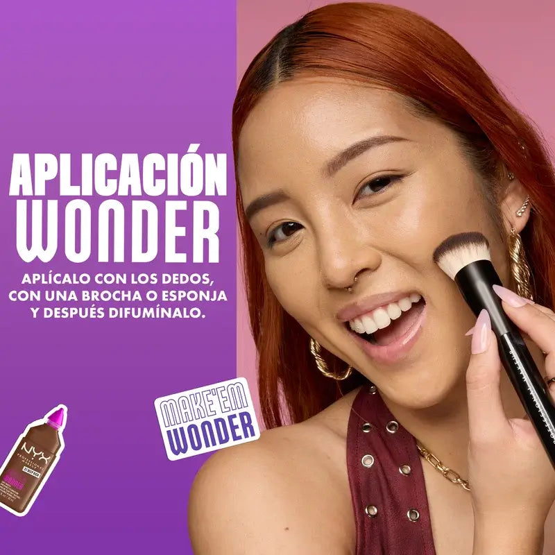 Nyx Cosmetics Make Em Wonder Fdt Medium Olive, 30 ml