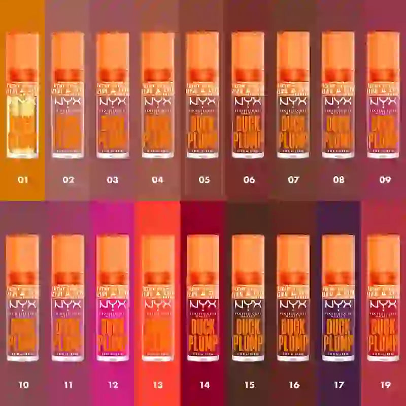 Nyx Duck Plump High Pigment Lip Gloss Volumising Gloss Clearly Spicy , 7 ml
