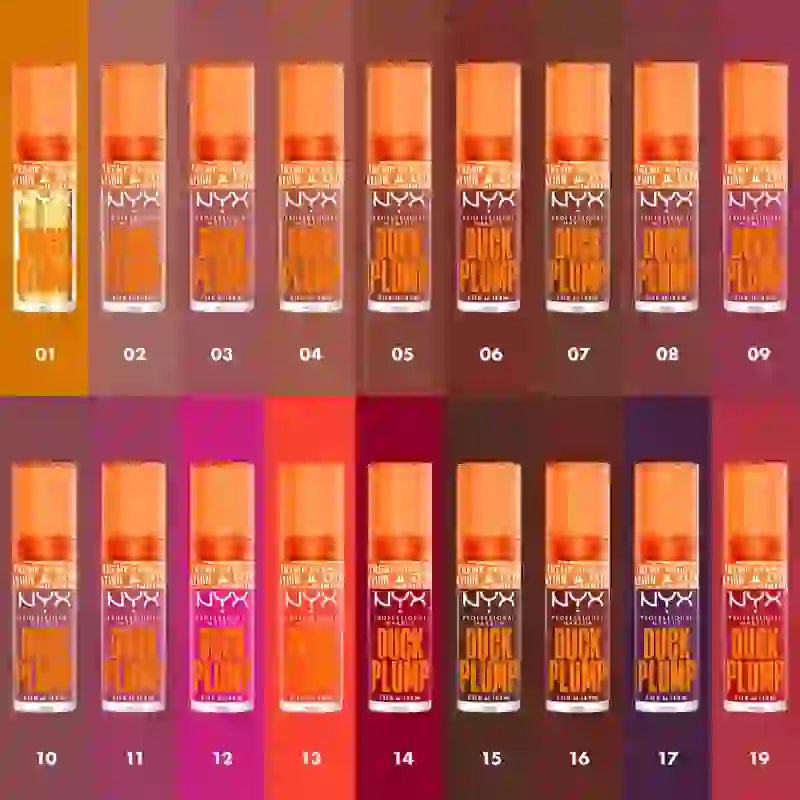 Nyx Duck Plump High Pigment Lip Gloss Gloss volumateur pour les lèvres Nude Swings 03 , 7 ml