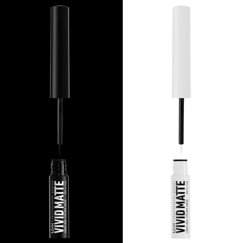 Nyx Eyeliner Eyeliner liquide noir mat, 2 ml