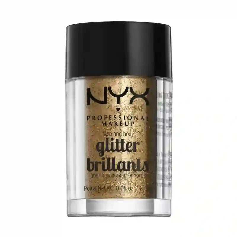 Nyx Face & Body Glitter Face & Body Glitter Bronze Shade , 2,5 grammes