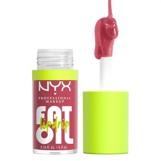 Nyx Fat Oil Lip Drip Oil, teinte Chill Like A Villain , 4.8 ml