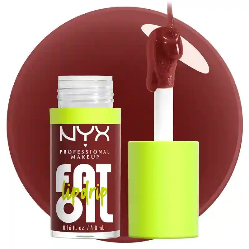 Nyx Fat Oil Lip Drip Oil, Shade Inside Scoop , 4.8 ml