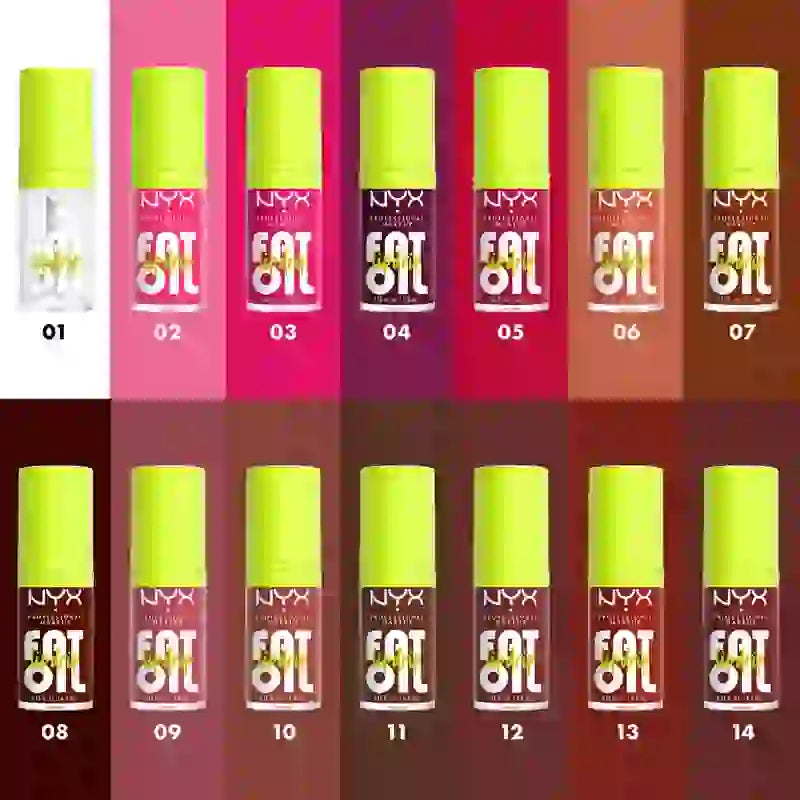 Nyx Fat Oil Lip Drip Lip Oil, Shade Sprinkle Sprinkle , 4,8 ml