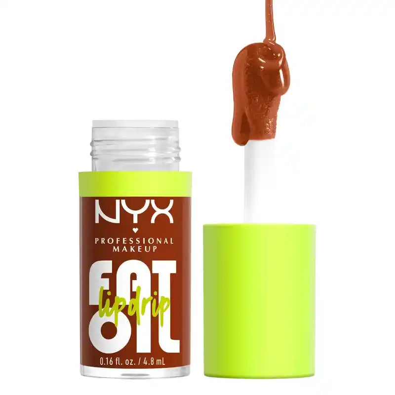 Nyx Fat Oil Lip Drip Scrollin Lip Oil. 12H Hydratant. 4,8 ml